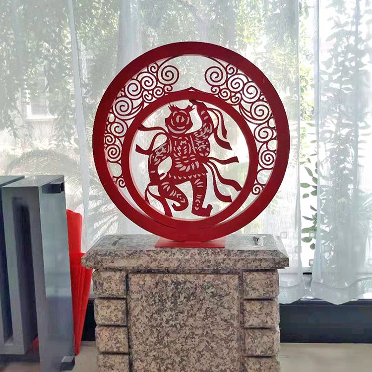 别墅庭院正门摆件