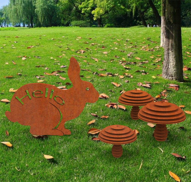 耐候钢园林景观小品